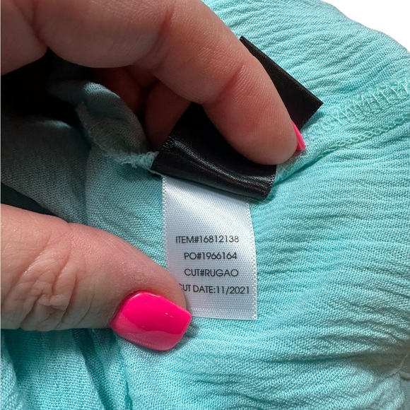 TORRID: Embroidered Blouse - Crinkle Gauze Light Blue -Size 2 / 2X - Picture 14 of 14